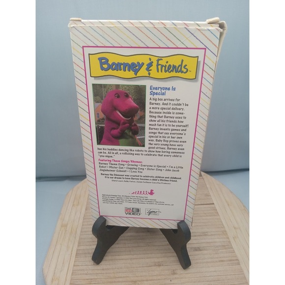 Barney & Friends Everyone Is Special VHS 1992 Video Tape Time Life PBS Kids RARE - Picture 3 of 7